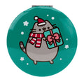 Pusheen - Miroir couleur vert sapin compact the Cat de Noël