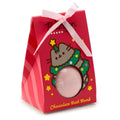 Pusheen - Bombe de bain Chocolat the Cat de Noël dans une boîte cadeau